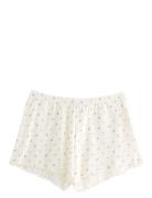 Shorts Pointelle With Lettuce Shorts Cream Lindex