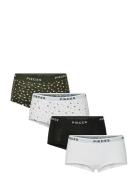 Pclogo Lady 4 Pack Aop/Solid Noos Bc Truse Brief Truse Multi/patterned...
