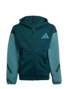 J Z.n.e.fz Cb Tops Sweat-shirts & Hoodies Hoodies Blue Adidas Sportswe...