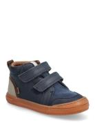 Bisgaard Cuba Tex Høye Sneakers Navy Bisgaard
