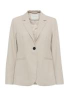 Kasakura Blazer Blazers Single Breasted Blazers Beige Kaffe