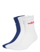C Lin Crew 3P Sport Socks Regular Socks Multi/patterned Adidas Perform...