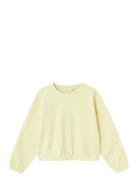 Nkfdasha Ls Short Loose Swe Unb Tops Sweat-shirts & Hoodies Sweat-shir...
