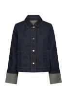Denim Jacket Dongerijakke Denimjakke Navy GANT