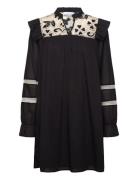 Samo Dress Kort Kjole Black Noella