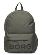 Borg Junior Backpack Ryggsekk Veske Khaki Green Björn Borg