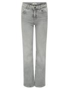 Kogjuicy Hw Wide Leg Rea707 Dnm Noos Bottoms Jeans Wide Jeans Grey Kid...