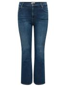 Carwilly Hw Flared Dnm Tai021 Noos Bottoms Trousers Flared Blue ONLY C...