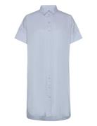 Slfblair 2/4 Short Shirt Dress Noos Kort Kjole Blue Selected