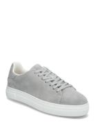 Slhdavid Chunky Suede Sneaker Noos Lave Sneakers Grey Selected