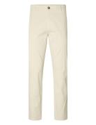 Slh175-Slim Bill Pant Flex Noos Bottoms Trousers Chinos Cream Selected