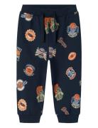 Nmmleland Nreg Sweat Pant Box Bru Bottoms Sweatpants Navy Name It