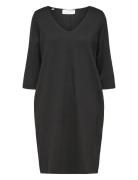 Slfcaro-Tunni 3/4 Short Dress B Kort Kjole Black Selected