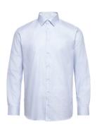 Slhregethan Shirt Ls Classic Noos Tops Shirts Business Blue Selected