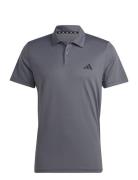 Tr-Es Base Polo Tops Polos Short-sleeved Grey Adidas Performance
