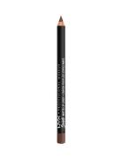 Suede Matte Lip Liner Lipliner Sminke Brown NYX Professional Makeup