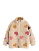 Jacket Pile 1 7 Outerwear Fleece Outerwear Fleece Jackets Beige Lindex