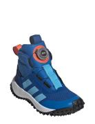 Fortatrail Boa K Vinterstøvletter Med Snøring Blue Adidas Sportswear
