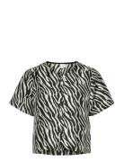 Yaszema Ss Top - Ex Tops T-shirts & Tops Short-sleeved Black YAS