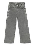 2300 Wide Fit Bottoms Jeans Wide Jeans Grey Daily 7
