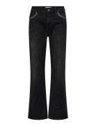 Mmcecilia Perla Jeans Bottoms Jeans Flares Grey MOS MOSH
