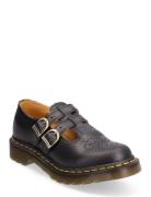 8065 Black Smooth Mokasiner Lave Sko Black Dr. Martens