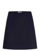 Slcorinne Aline Skirt Kort Skjørt Navy Soaked In Luxury