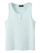 Nlfleedle Tank Short Top Tops T-shirts Sleeveless Blue LMTD