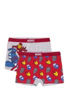 Boxer Night & Underwear Underwear Underpants Red Marvel