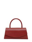 Overlapping Closure Handbag Bags Top Handle Bags Burgundy SUI AVA