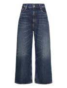 High-Rise Wide-Leg Crop Jean Bottoms Jeans Wide Navy Polo Ralph Lauren