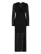 Kameyella Dress Maxikjole Festkjole Black Noella