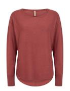 Sc-Dollie Tops Knitwear Jumpers Red Soyaconcept