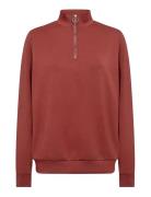 Sc-Banu Tops Sweat-shirts & Hoodies Sweat-shirts Brown Soyaconcept