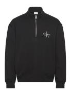 Ls Eu 350Terry Micro Monologo Qt Tops Sweat-shirts & Hoodies Sweat-shi...
