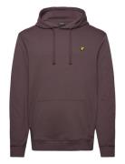 Pullover Hoodie Tops Sweat-shirts & Hoodies Hoodies Brown Lyle & Scott