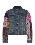 Etnic Dongerijakke Denimjakke Blue Desigual