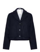 Mschkeola Secilia Wool Short Jacket Ulljakke Jakke Navy MSCH Copenhage...