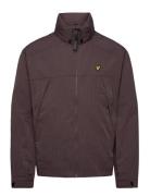 Fold Away Hood Jacket Tynn Jakke Brown Lyle & Scott