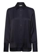 Paulineiw Shirt Tops Shirts Long-sleeved Navy InWear