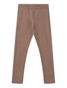 Jersey Legggings Jules Bottoms Leggings Brown Wheat