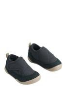Indoor Shoe Mulle Tøfler Innesko Navy Wheat