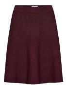 Nulillypilly Skirt Kort Skjørt Burgundy Nümph