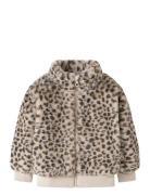 Nmfmila Jacket Pb Outerwear Fleece Outerwear Fleece Jackets Beige Name...