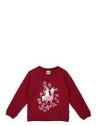 Snorkfröken Collegetröja Tops Sweat-shirts & Hoodies Sweat-shirts Red ...