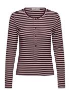 Levoma Tops T-shirts & Tops Long-sleeved Red Munthe