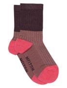 Block Colour Socks Socks & Tights Socks Burgundy Melton