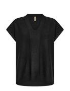 Sc-Serine Tops Knitwear Jumpers Black Soyaconcept