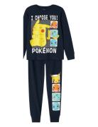 Nkmabel Pokemon Ls Nighset Noos Sky Pyjamas Sett Navy Name It