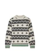 Crash Keldino Reykavik Sweater Tops Knitwear Pullovers Grey Mads Nørga...
